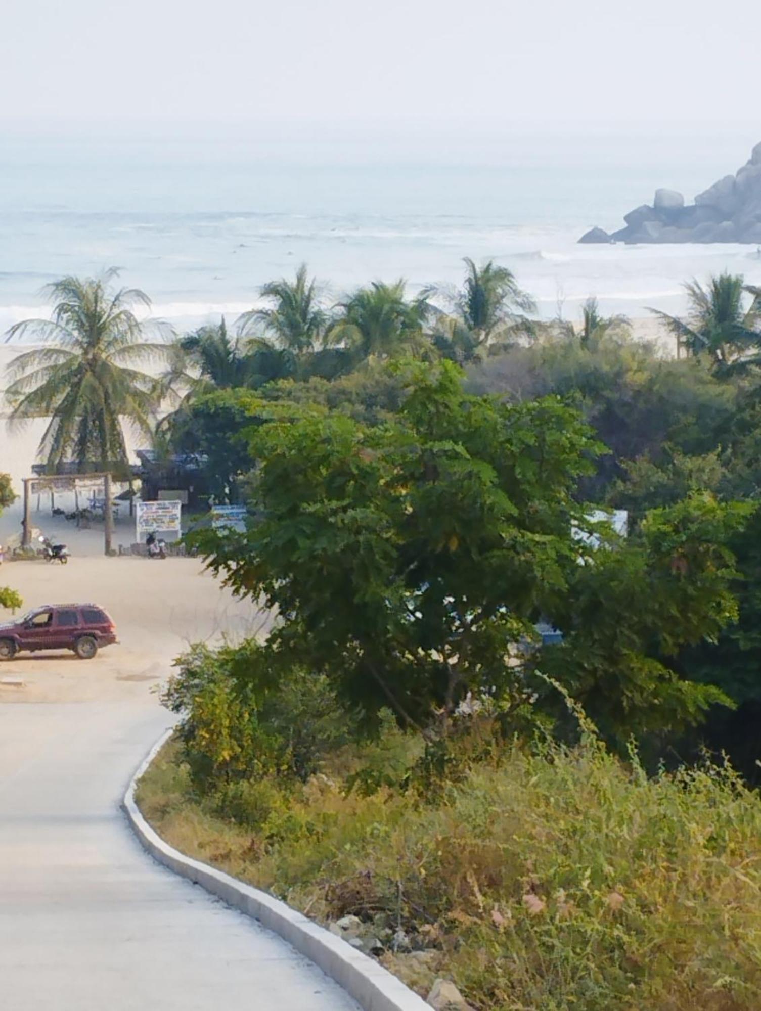 Cabanas Jaysur Barra de la Cruz Buitenkant foto