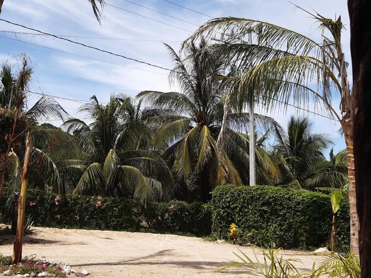 Cabanas Jaysur Barra de la Cruz Buitenkant foto